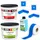Hangato GmbH Dichtset für Duschabdichtung Dichtband Flüssigfolie 12 kg