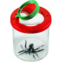 Carletto Navir 8020E Becherlupe 75mm mit Doppellupe, Sichtglas für Insekten, Insektenbeobachten, Lupendose für Kinder ab 5 Jahren