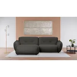 BeType Ecksofa BETYPE "Be Fluffy Mega Sofa, bequem, viel Platz, Breite 289cm, L-Form", grau (anthracit), B:289cm H:87cm T:184cm, 100% Polyester, Sofas, Ecksofa, Softes Sitzgefühl, moderne Kedernaht, hochwertiger Bezug