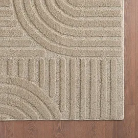 Ayyildiz Kurzflorteppich Art 1121 Beige 60 cm x 110 cm