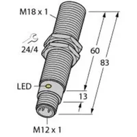 Turck Sensor BC5M18RP4XH1141/S250