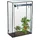 Relaxdays Tomatengewächshaus 1 x 0,5 x 1,5 m transparent/schwarz 2 St.