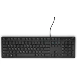 Dell KB216 Multimedia-Tastatur Deutsch Schwarz (580-ADHE)