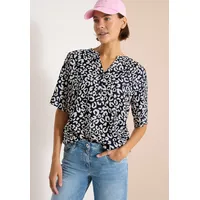 Cecil Druckbluse Blau XL