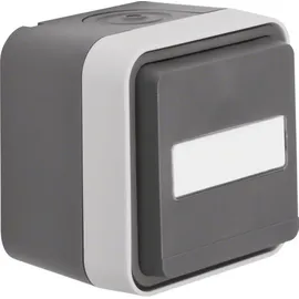 Berker Schuko-Steckdose Aufputz grau 1 St.