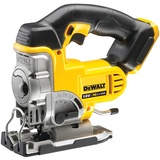 Dewalt 18 Volt Akku-Stichsäge DCS331N (vibrationsarmer Hochleistungsmotor, elektronische Hubzahlregulierung, Hublänge: 26 mm, beidseitige Neigungseinstellung: 45°, Lieferung ohne Akku und Ladegrät)