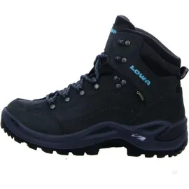 Lowa Renegade GTX Mid Damen Asphalt/Türkis 39