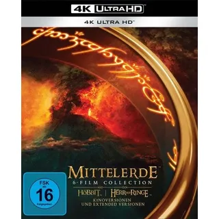 Mittelerde 6-Film Collection - Kinoversion und Extended Version von allen 6 Filmen auf 15 Discs (4K Ultra HD)