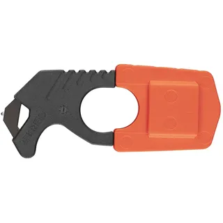 Gerber Strap Cutter 2.0 mit gehärtetem Glasbrecher, Rutschfester Griff, Gesamtlänge: 11 cm, Schwarz/Orange