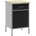 vidaXL Werkstattschrank Schwarz 50x55x84 cm Stahl
