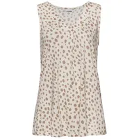 LASCANA Tanktop Damen creme-taupe Gr.32/34