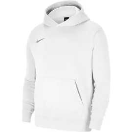 Nike Park 20 Fleece Hoodie Kinder white/wolf grey XS 122-128 cm