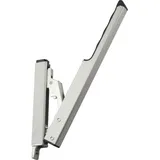 Hautau Handhebel FL 190, Hub 38 mm, silber eloxiert, 1 Stk