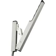 Hautau Handhebel FL 190, Hub 38 mm, silber eloxiert, 1 Stk