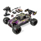 Carson 1:8 Virus Race 4.3 4S brushless 100% RTR lila - RC Buggy, ferngesteuertes Auto, Offroad, hochwertig, RC Fahrzeug, RC Auto 80 km/h, RC Auto