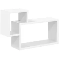vidaXL Wandregal 55 x 15 x 35 cm Weiß