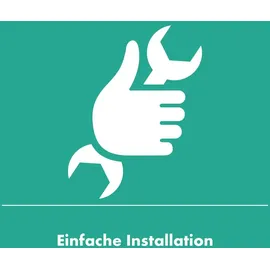 Hansgrohe Tecturis S Einhebel-Duscharmatur Aufputz für 1 Verbraucher Mattschwarz 73622670
