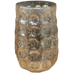 Gilde (Casablanca) Windlicht Rustico 11.5 cm - antik-beige