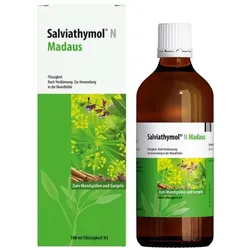 Salviathymol N Madaus bei leichten Entzündungen im Mundraum 100 ml