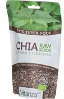 Vitanza HQ Superfood Graines de chia brutes Granulés 200 g