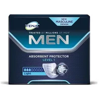 TENA Men Absorbent Protector Level 1 Inkontinenzeinlagen, 6er Pack (6 x 12 Stück)
