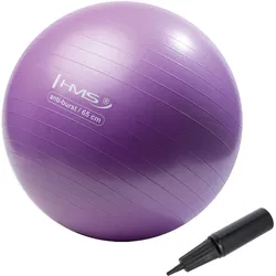 Gymnastikball anti-burst yb02 HMS violett 65 CM