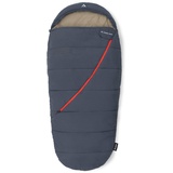 Qeedo Buddy Junior Camping Kinderschlafsack - Mumienschlafsack für Frühjahr, Sommer & Herbst - weicher Outdoor-Schlafsack in Eiform für Jungs & Mädchen, 165x80 cm (LxB), mit komprimiertem Packsack