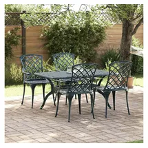 vidaXL Gartenstuhl 61 x 60,5 x 93 cm grün 4 St.