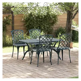 vidaXL Gartenstuhl 61 x 60,5 x 93 cm grün 4 St.