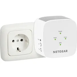 Netgear WiFi Repeater EX6110, WiFi Verstärker AC1200, 1.200 Mbit/s, bis zu 120m2, - Weiß