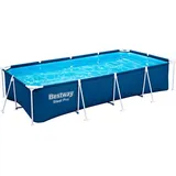 BESTWAY Pool, Mit Reiniger cm) 400x211x81 Cm - Blue - One Size