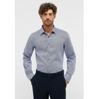 Eterna Langarmhemd »SLIM fit NON IRON (bügelfrei) blau