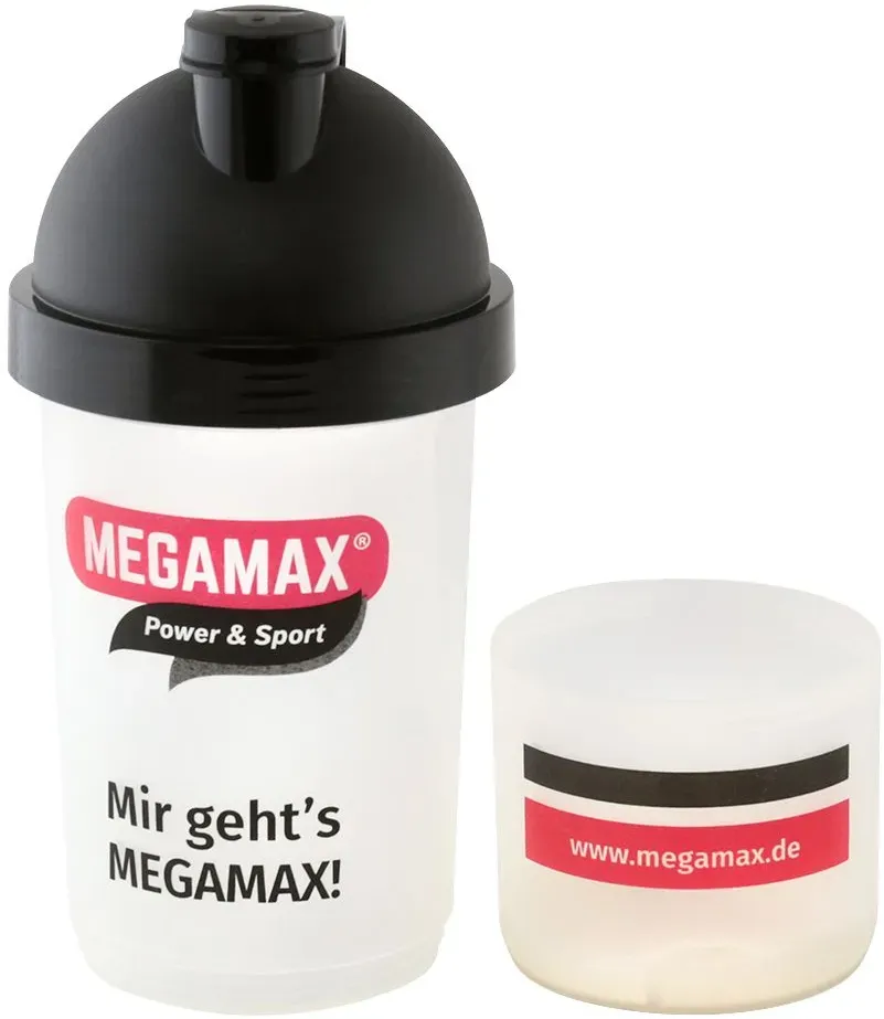 Megamax® Mixbecher mit Siebeinsatz