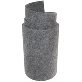 zaun|zu® Sichtschutzstreifen 255 cm Anthrazit Vlies