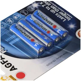 AgfaPhoto 12x AgfaPhoto Micro AAA Alkaline Batterie LR03 4er Pack Platinum