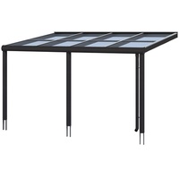 SKANHOLZ Terrassenüberdachung »Monza«, Breite: 434 cm, Dach: Verbund-Sicherheits-Glas (VSG),
