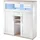 HBZ Romance Barschrank 128x136x42 weiß