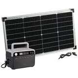 Powerstation & Solar-Generator, 230 Wh, 230 V, 300 W & Solarpanel 60 W