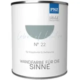 PNZ - Die Manufaktur Wandfarbe Colors of Intuition, reine Silikatfarbe, hochdeckend, große Farbtiefe blau