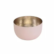 Giftcompany Gift Company Madras, Windlicht, S, Blush/Gold, H5cm, D8cm