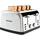 TAURUS Toaster Vintage Four Grau