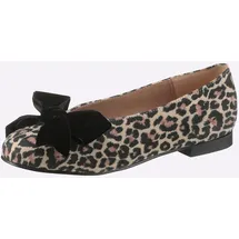 Heine Ballerina in beige-schwarz | Gr.: 43