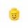 LEGO Aufbewahrungskiste LEGO Aufbewahrungskopf Happy Boy 1-tlg. gelb