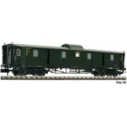 FLEISCHMANN 804001 N Gepäckwagen Bauart Pw4 (Pw4ü pr04), DB, Ep. III