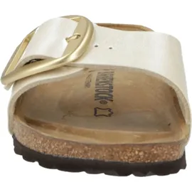 Birkenstock Madrid Big Buckle Birko-Flor graceful pearl white 40