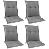 Beautissu HighLux NL Niederlehner 105x50x7cm Hellgrau