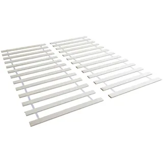 Homestyle4u Lattenrost 180 x 200 cm Doppelbett, Rollrost 26 Latten Kiefer Natur Unlackiert