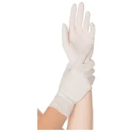 Franz-Mensch 200 Stück, Nitril, Einmalhandschuhe S weiß, puderfrei, weiß, Franz Mensch