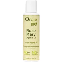 Orgie Bio - Organisches sinnliches Massageöl mit natürlichem Rosmarin-Duft, 100 ml