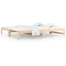 vidaXL Tagesbett 90 x 190 cm Braun